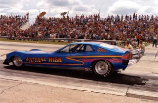 Natural High Rocket-Powered Funny Car