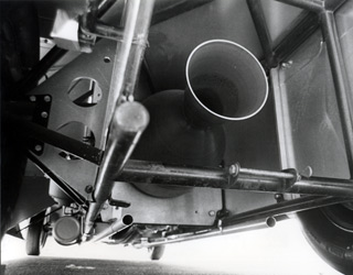 The rocket engine closeup.